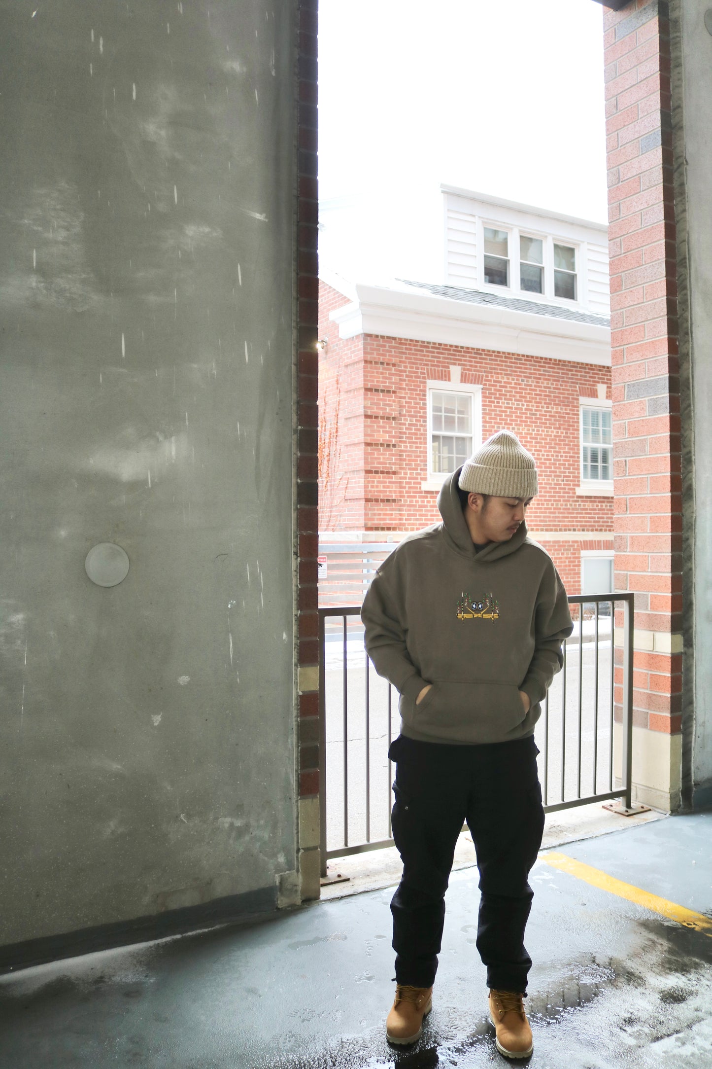 Coffee Grey hoodie